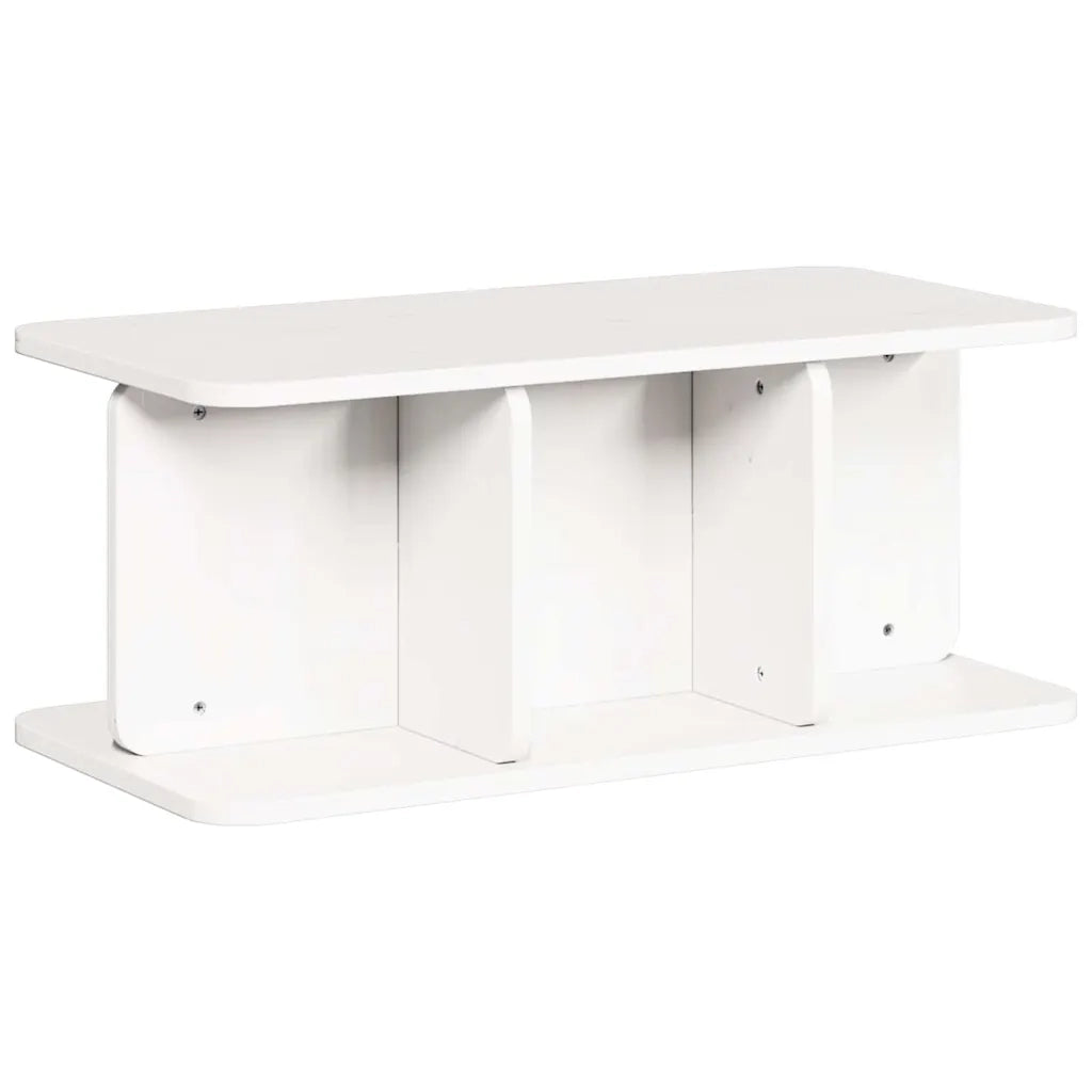 Tavolino da salotto Bianco 80 x 39,5 x 33,5 cm 873521