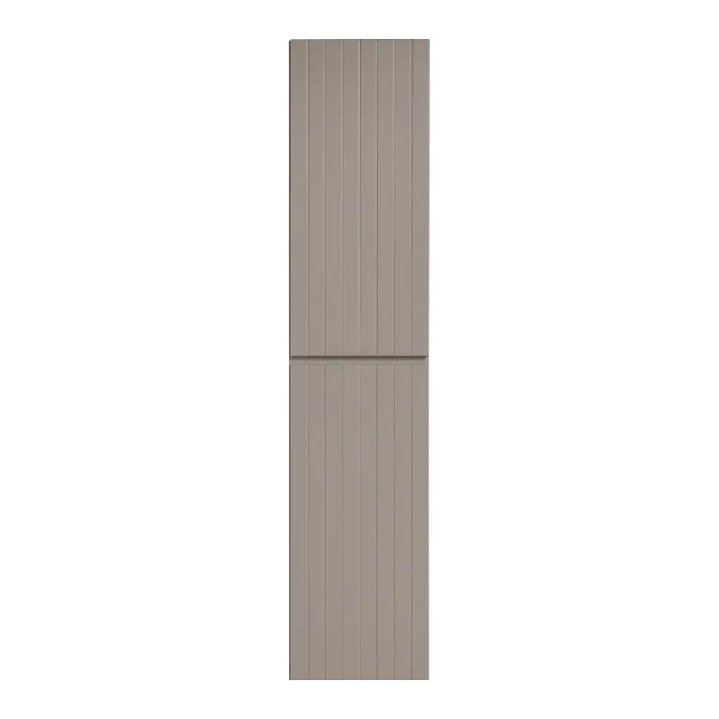 Colonna ICON 160 cm – Finitura marrone congo – 2 porte – Mobile da bagno sospeso