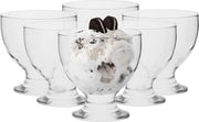 Set di 6 Dessert Tazze | 475 ml | Tazze per Dessert e Igiene con Coupelle per Gelato | Resistenti al Lavastoviglie | Set di Tazze per Dessert Tord Collection