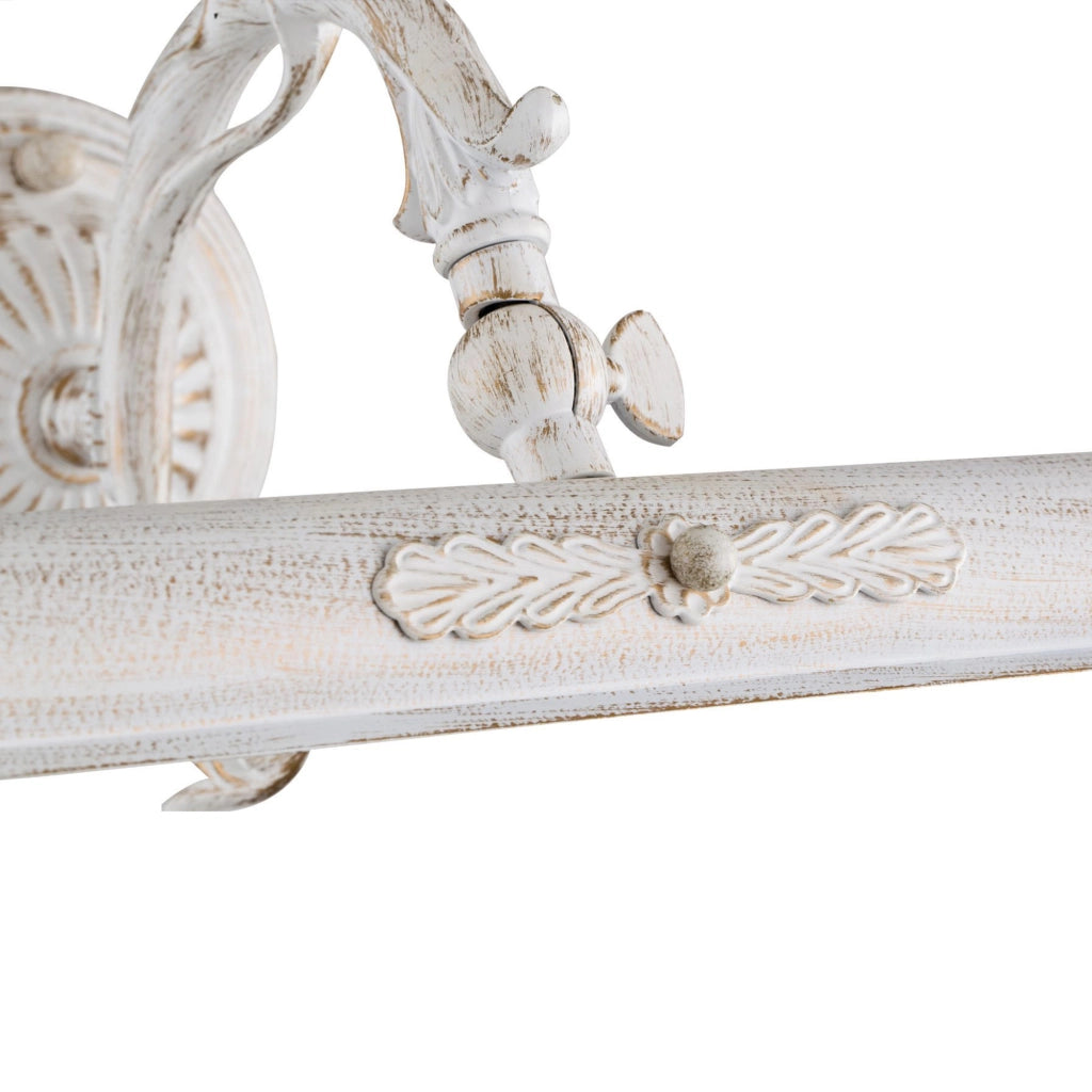Maytoni applique classico Picasso 2 luci E14 bianco metallo