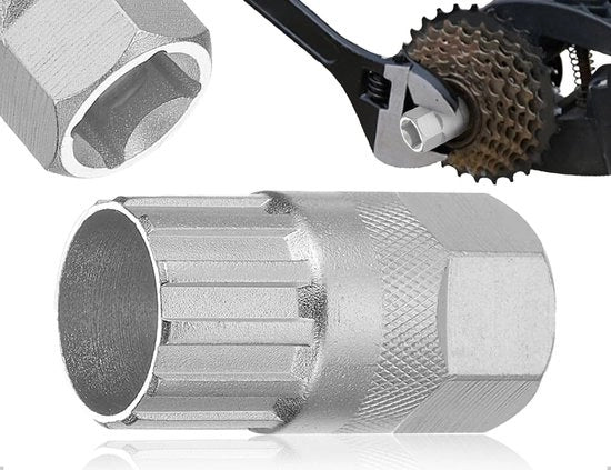 Strumento per la rimozione della catena - Togli catena - Rimozione catena - Catena a libera rotazione - Kit di riparazione - Compacto 21 x 45 mm