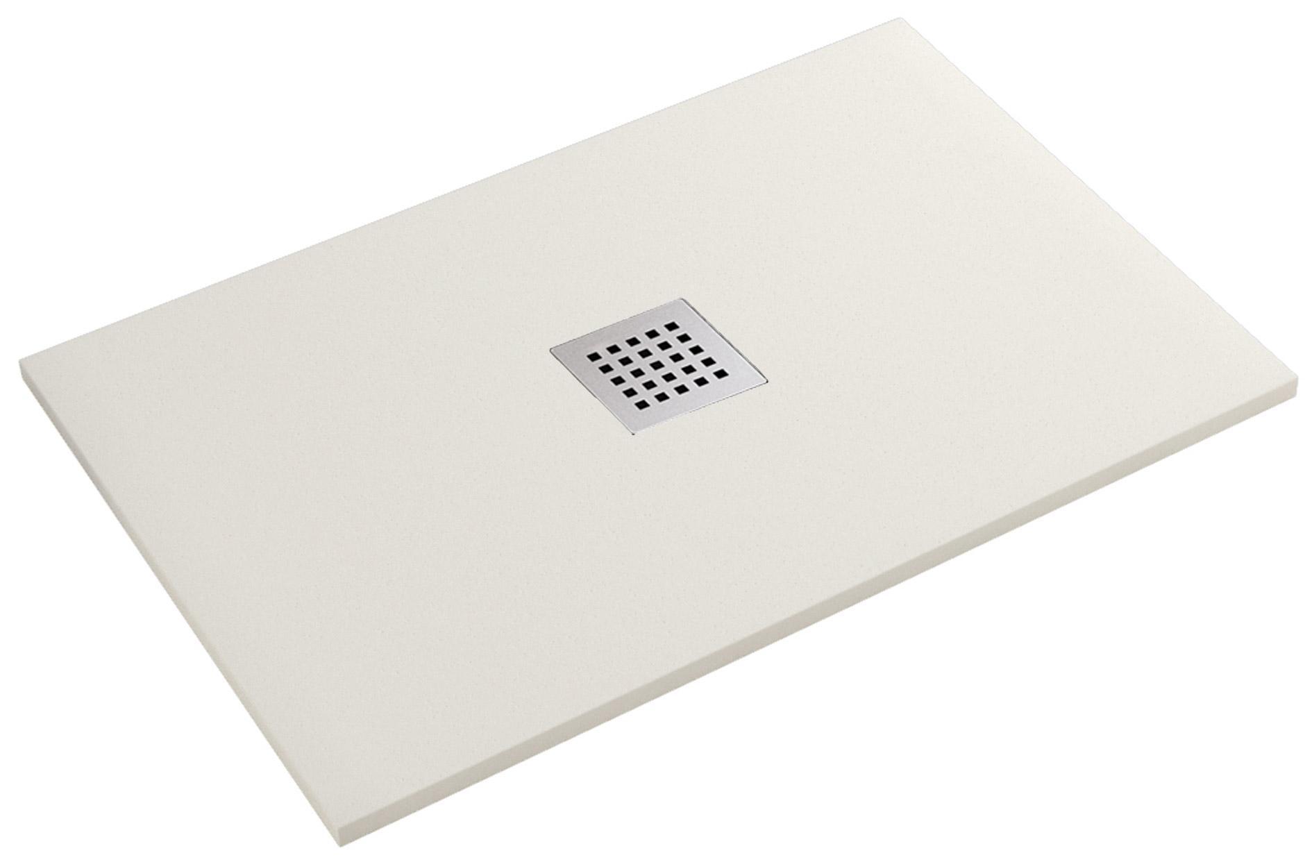 Piatto Doccia in Pietra 75x170 cm Bonussi Ardesia Stone Central Crema