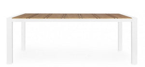 Tavolo da Giardino 198x100x74h cm Elias Bianco