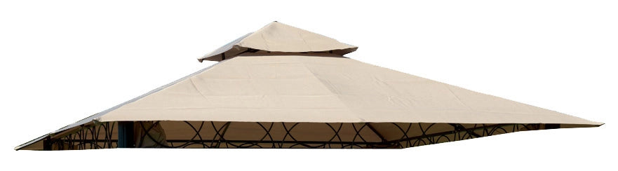 C TOP RICAMBIO P/GAZEBO EDEN BEIGE SCURO- I GIARDINI DEL RE- 1,0 pz