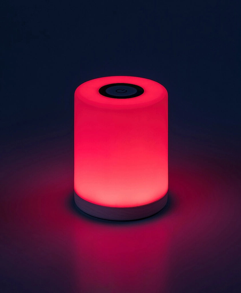 Lampada notte bimbi cilindrica LED RGB dimmer USB-C Rabalux