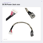 Alimentatore DC IN per Porta di Alimentazione per Laptop MSI