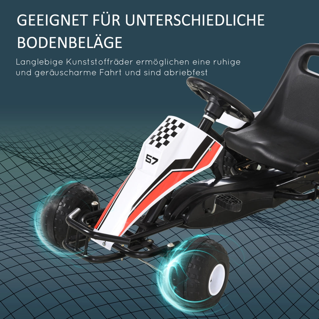 Go-kart per bambini ¨C zephmum ¨C Bianco