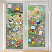Sticker per finestra per l'inizio dell'anno scolastico, 9 pezzi di sticker per finestra adesivo, scuola inizia, sticker per finestra adesivo, 
- Scuola inizia
- Klaslokaal
- Slaapkamer
- Woonkamer
- Winkel