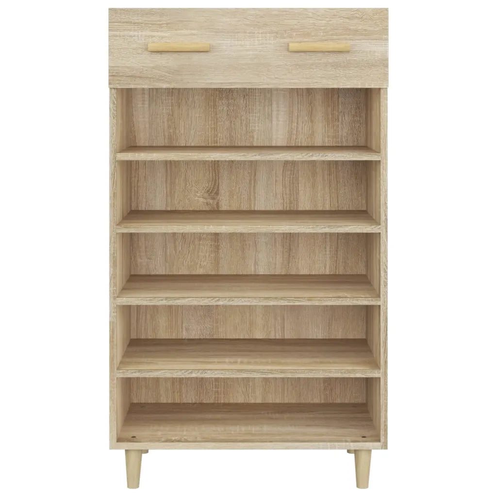 Scarpiera Rovere Sonoma 60x35x105 cm in Legno Multistrato 812783