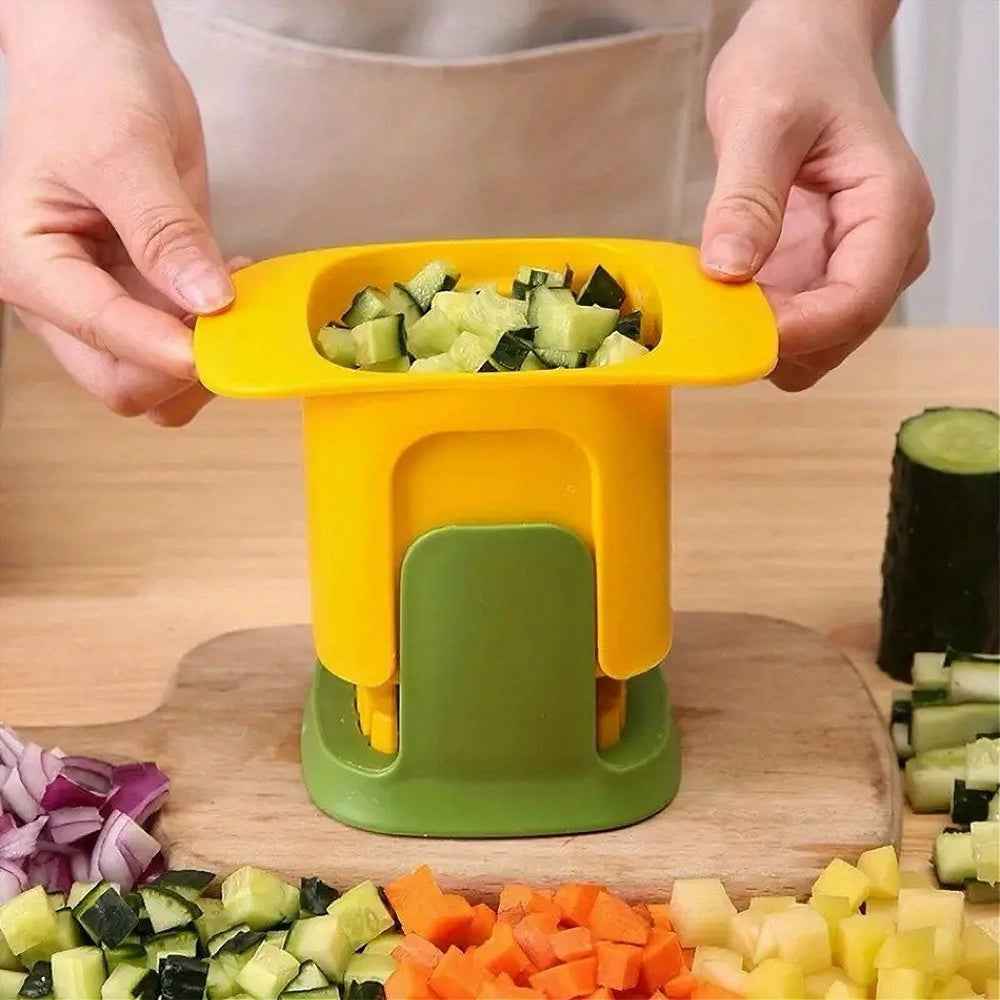 Trade Shop - Tagliaverdure Manuale Multifunzionale Cucina Per Affettare Grattugiare Tritatutto -
