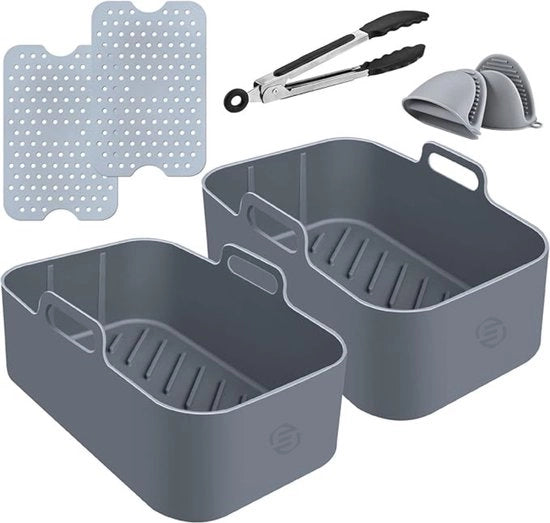 Accessori per Airfryer - Set di Accessori per Airfryer - Adatto per Fritture ad Aria Calda