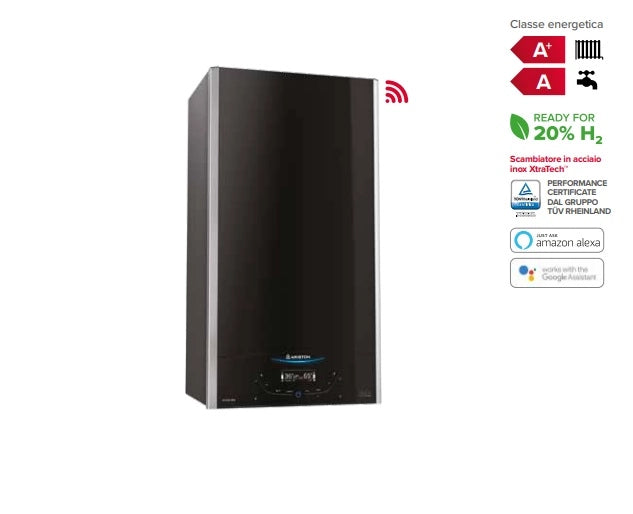 Caldaia a Condensazione Ariston ALTEAS ONE+ NET 30 kW WiFi Integrato Metano/Gpl Con Kit Scarico Fumi