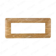 ETTROIT PLACCA PLASTICA 6P LEGNO SCURO  compatibile matix bticino| MT83605 - ETTROIT