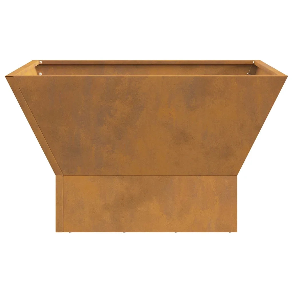 Focolare-Stufa-Camino Marrone 60 x 60 x 35 cm Acciaio