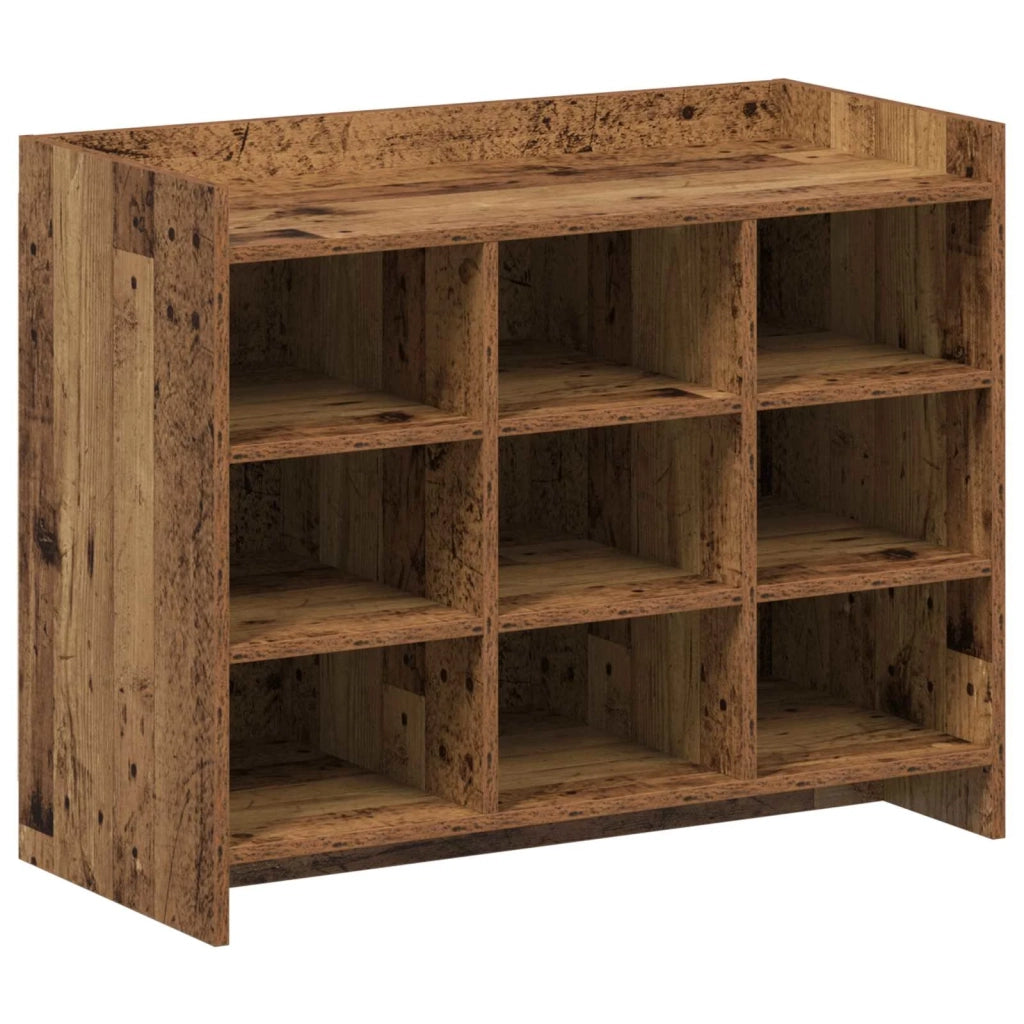 Mobile per scarpe Legno antico 85 x 39,5 x 70 cm 8011369