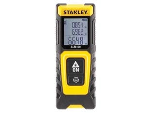 MISURATORE LASER MT.30 SLM100  portata da cm.20 a mt.30    STANLEY
