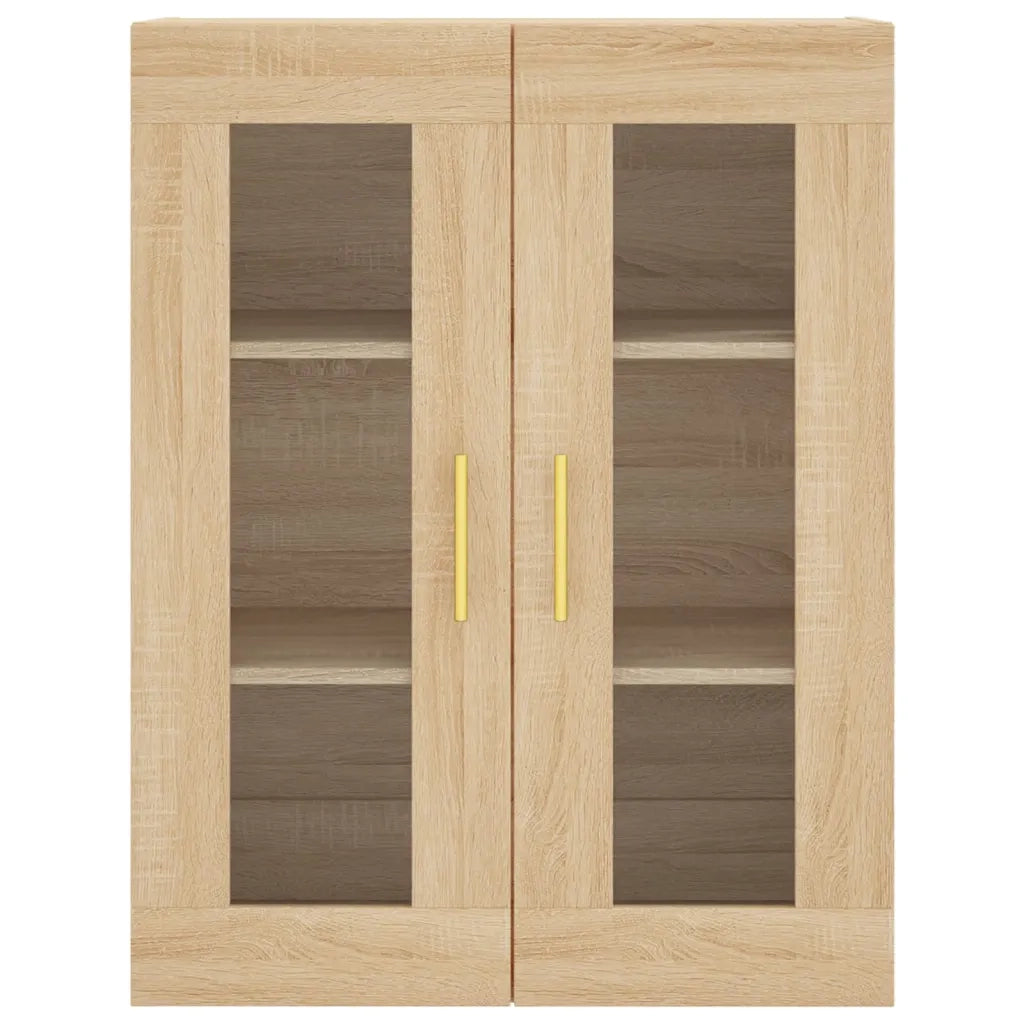 Credenza | Madia | Buffet da pranzo | Armadio da pranzo Rovere Sonoma 69,5x34x180 cm in Legno Multistrato