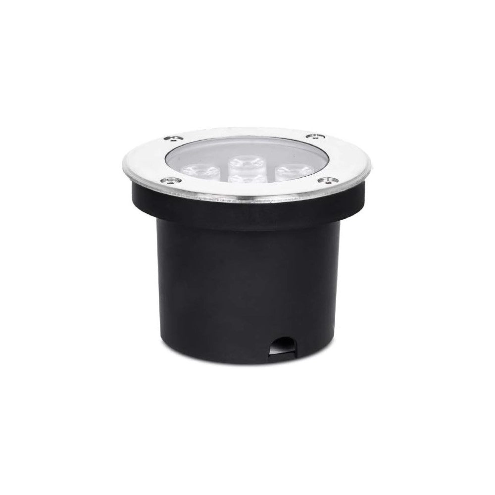 Trade Shop - Faretto Led Segnapassi Watt Giardino Ip65 Calpestabile Per Esterno Impermeabile - -bianco Freddo-7 Watt