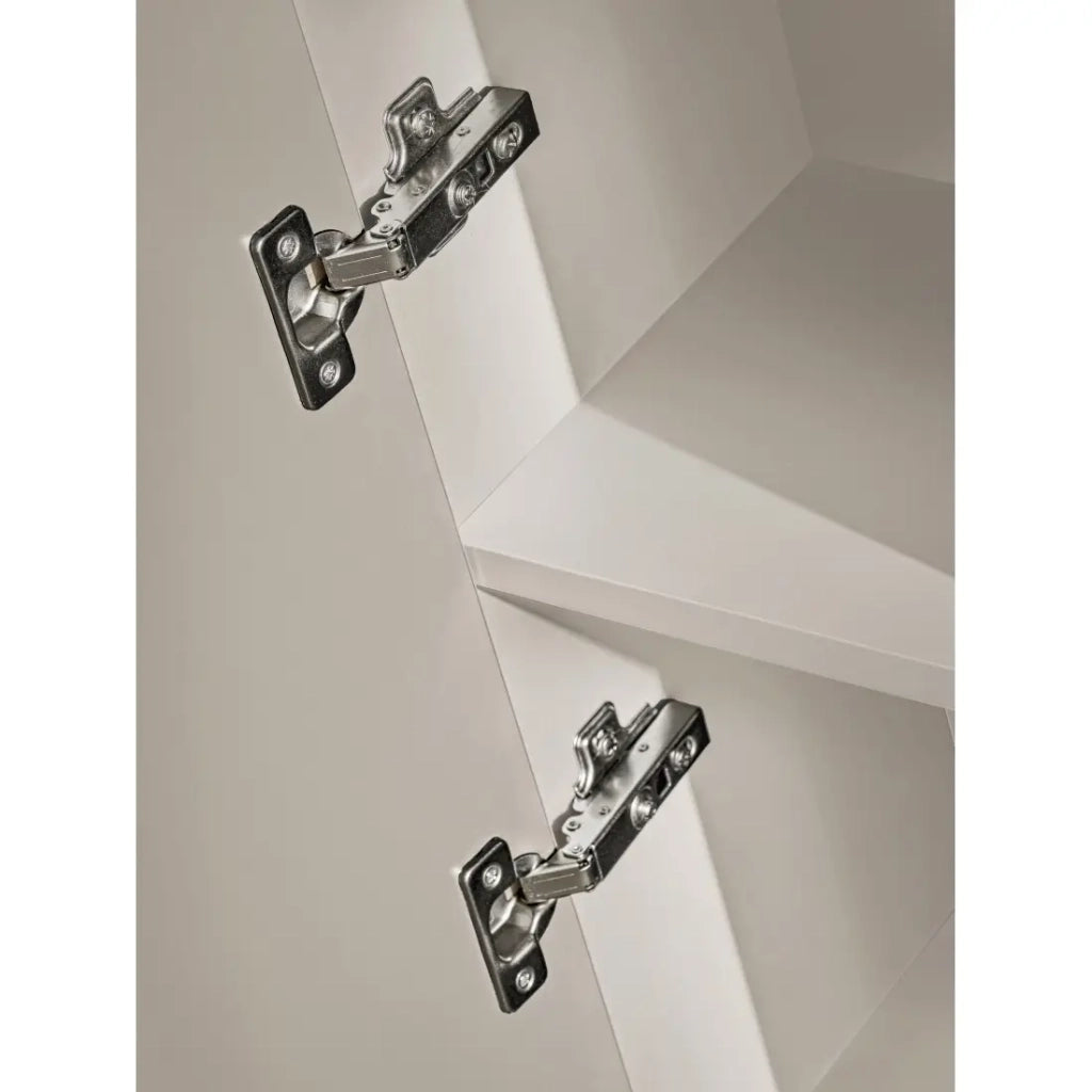 Colonna da bagno sospesa NOXERA – 1 porta – Beige opaco – Altezza 140 cm