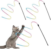 3 pezzi di Lint Arcobaleno Giocattolo per Gatti - Togli di Cielo Interattivo per Addestramento di Gatti, Giocattolo per Gatti