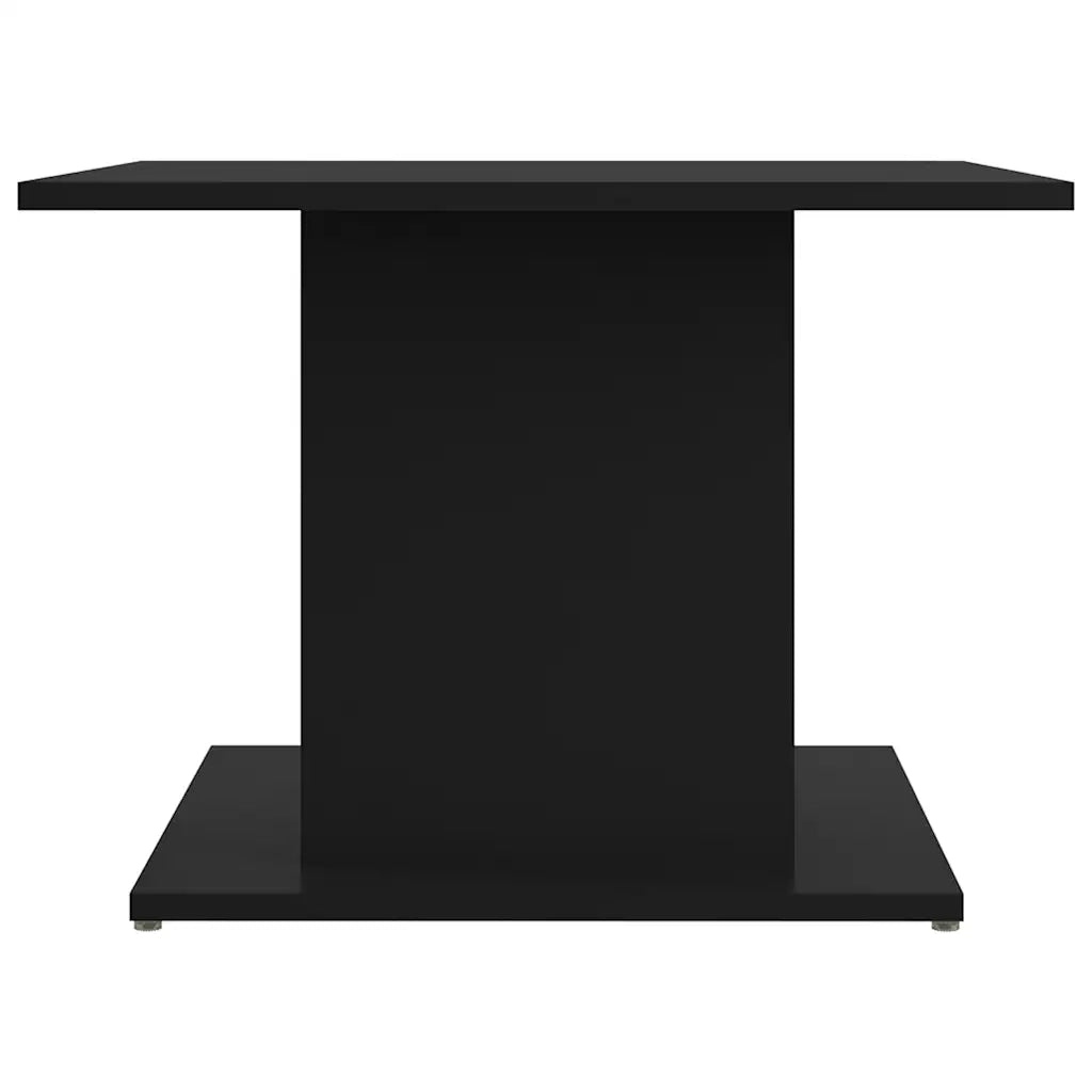 Tavolino da Salotto-Tavolino da soggiorno-Tavolo Nero 55,5x55,5x40 cm in Truciolato