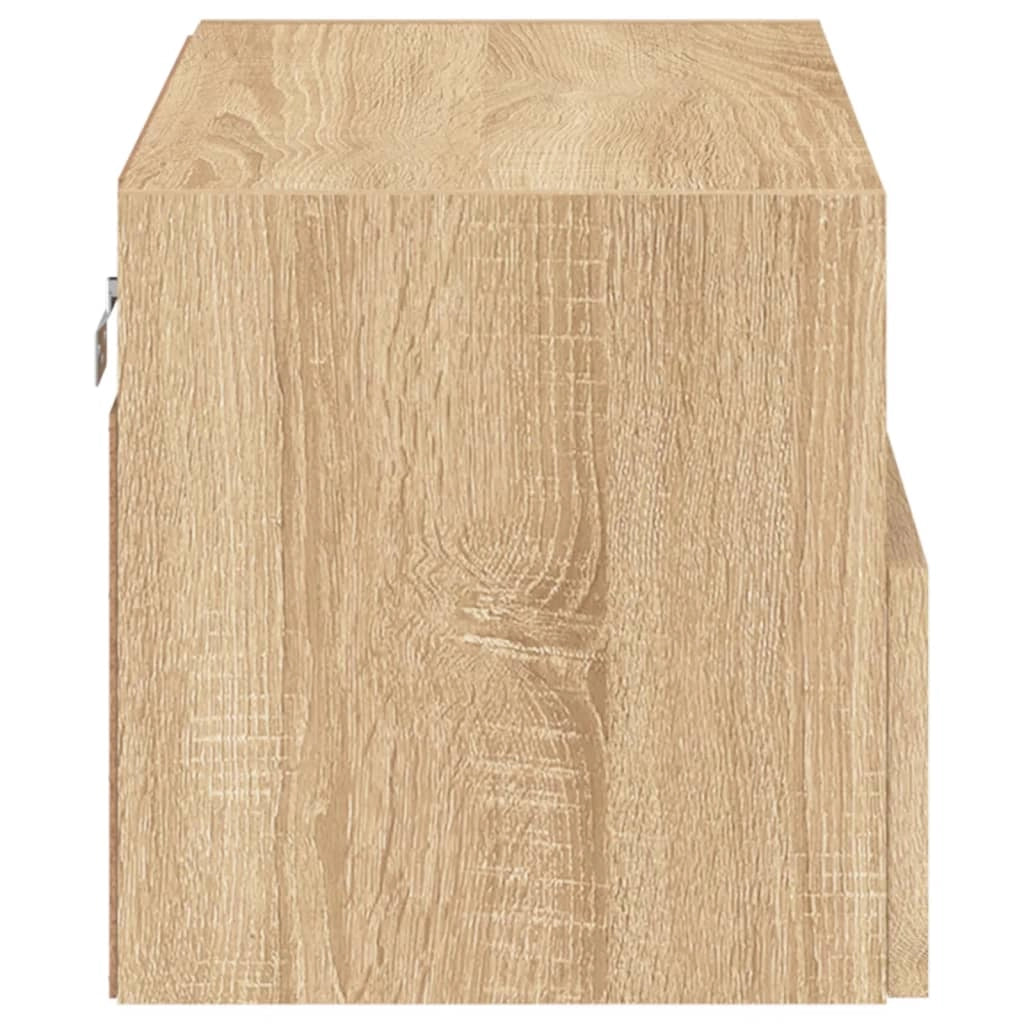 Mobile TV multimediale mensola TV mobile TV sala da pranzo soggiorno camera da letto a parete rovere Sonoma 60 x 30 x 30 cm legno ingegnerizzato marrone 02_0028161