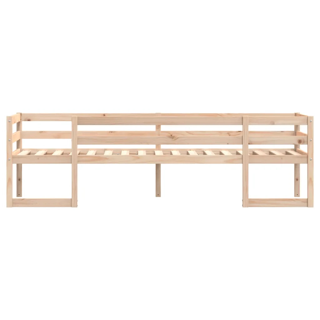 Giroletto per Bambini 90x190 cm in Legno Massello di Pino