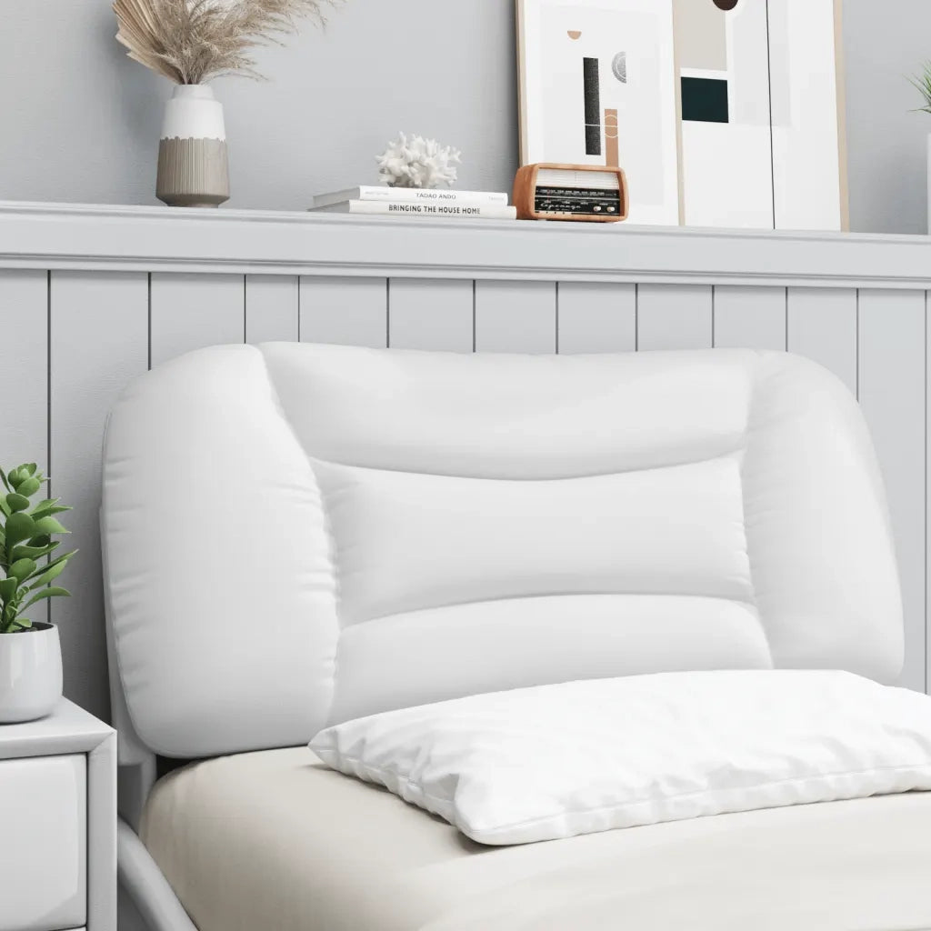 Cuscino Testiera Hvar Bianco 90 cm in Similpelle CFW9177248