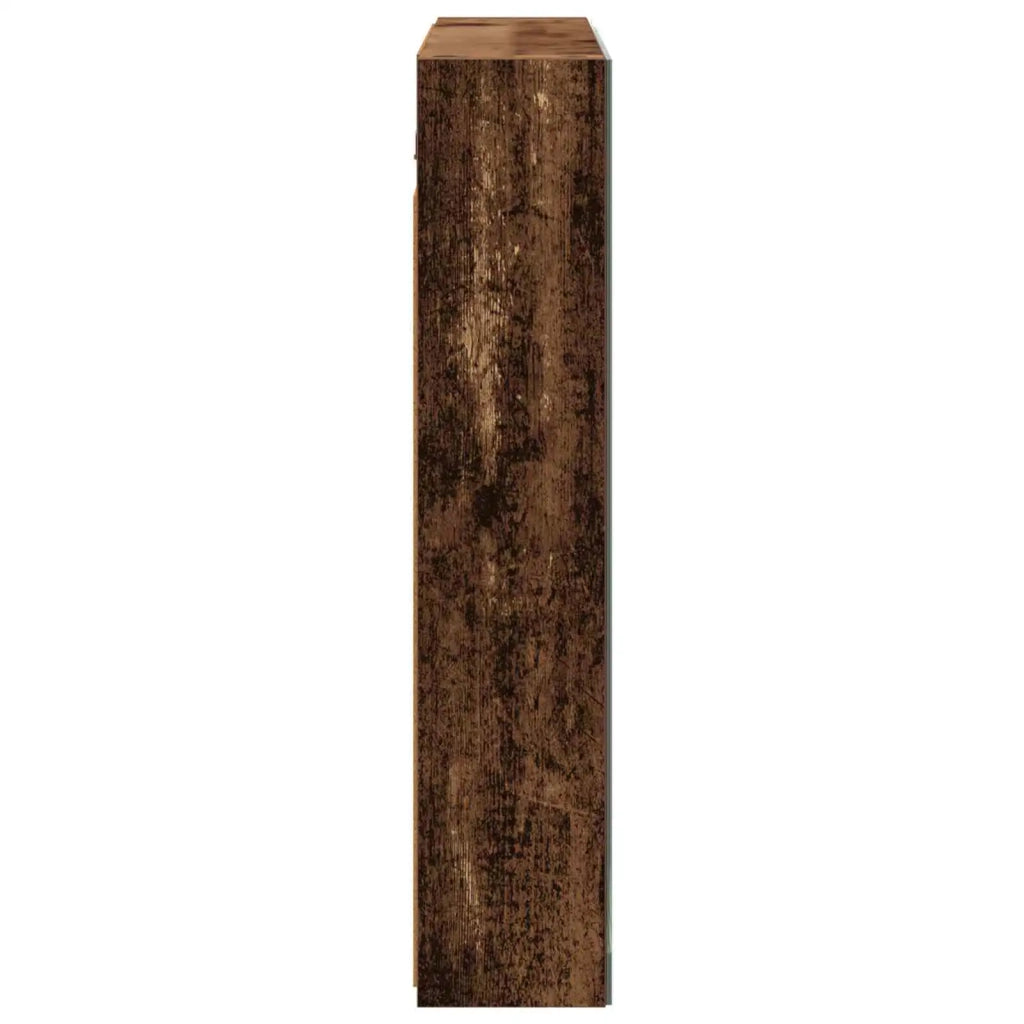 Mobiletto per specchio da bagno Legno vecchio 80 x 14.5 x 70 cm 889109