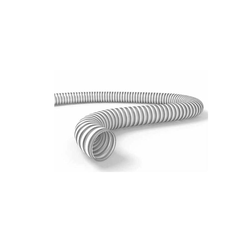 Tubo spiralato neutro per alimenti diametro 40 mm lunghezza 25 metri