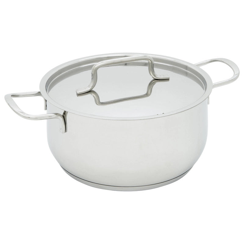 Set di 2 Batteria 9pz Steel Master In Acciaio 18/10