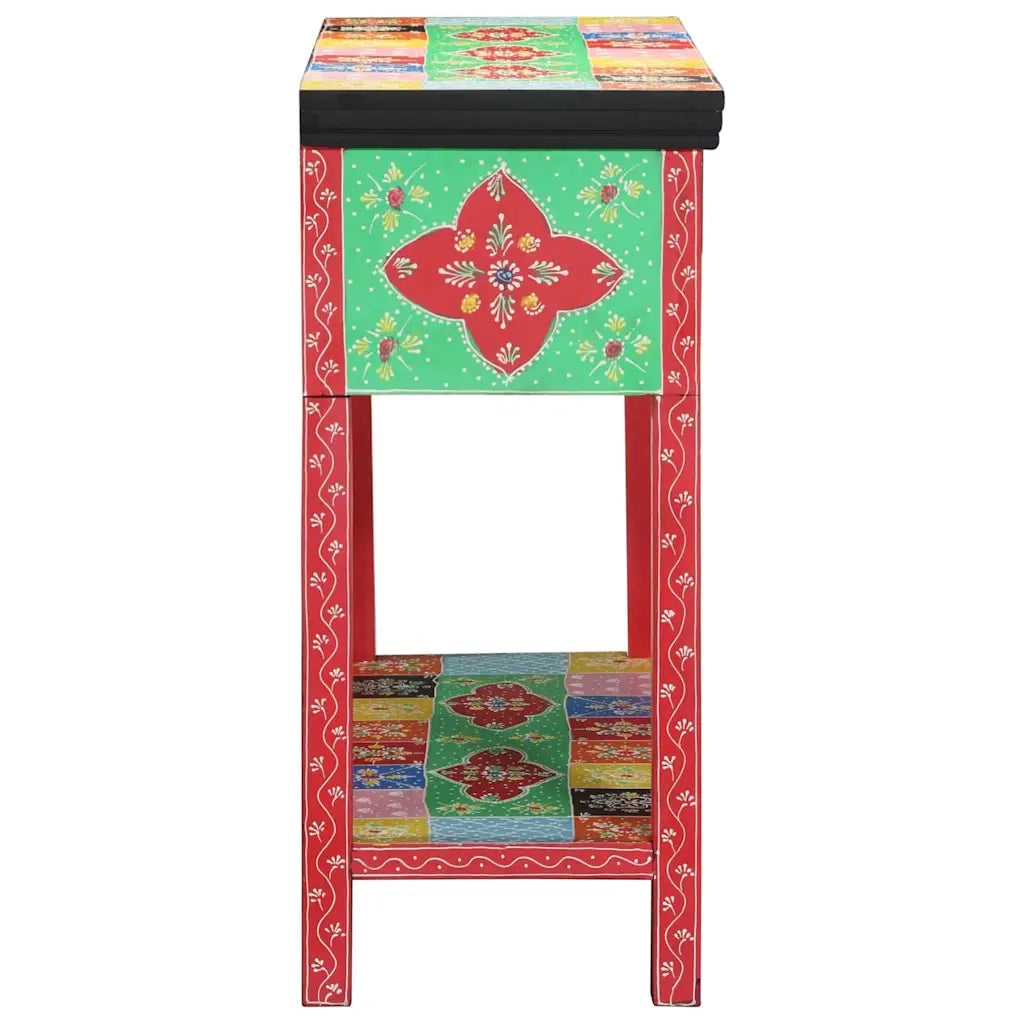Tavolo Consolle | Tavolo d'Ingresso con cassetto Multicolore 100 x 30 x 77 cm
