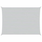 Vela Parasole | Telo Ombra | Vela da ombra solare Grigio chiaro e bianco 7 x 5 m