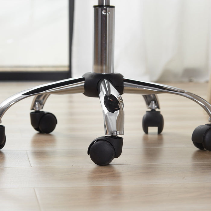 Sedia Poltrona Operativa da Ufficio in Tessuto  Nera