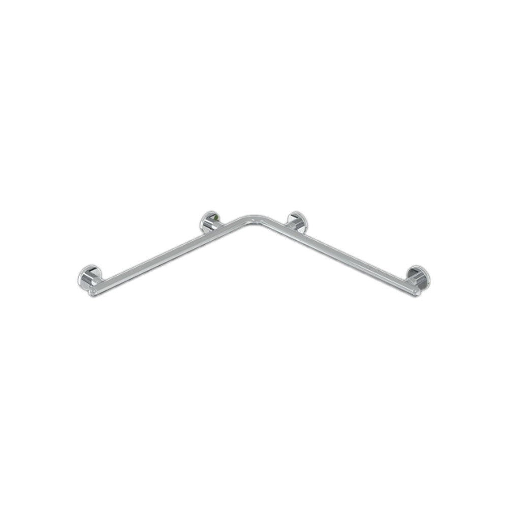 Maniglia angolare doccia serie raffaello 71,6x71,6 inox cromato