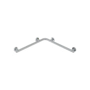 Maniglia angolare doccia serie raffaello 71,6x71,6 inox cromato