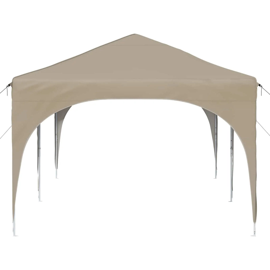 Tenda per feste a pop-up 575 x 288 x 245 cm Crema