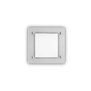 Lampada Da Incasso Moderna Quadrata Avenue Plastiche Bianche 1 Luce Gx53 W 4000K
