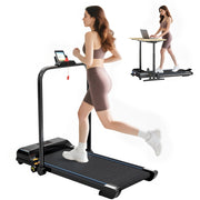 Tapis roulant pieghevole 2,5 HP ¨C zephmum ¨C Nero, velocit¨¤ regolabile 10 km/h, schermo LED, telecomando