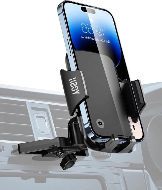 Supporto per smartphone per CD slot stabile compatibile con iPhone 12 11 Pro Max Samsung S10 Huawei Xiaomi