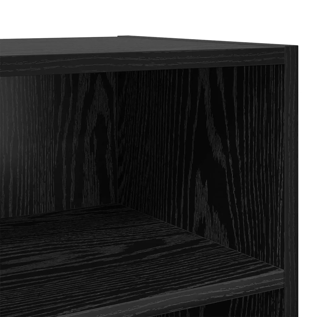 vidaXL Mobile TV Nero 69.5 x 30 x 50 cm Legno multistrato