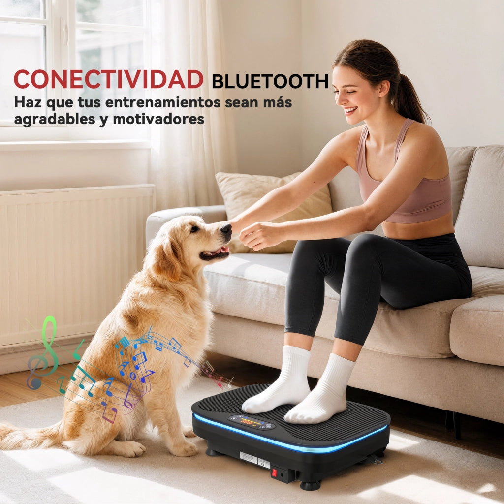 Pedana Vibrante Fitness ¨C Xylo ¨C 99 Velocit¨¤ 3 Programmi Bluetooth LED