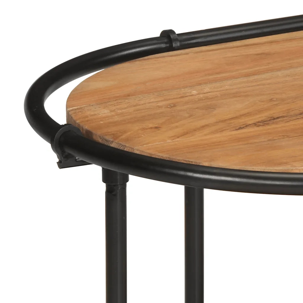 Mobile Porta TV 100x42x40 cm in Legno Massello di Acacia