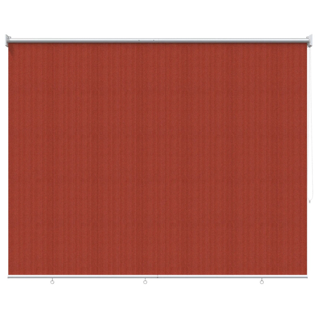 Tenda a Rullo Esterno Blocco UV 90% Terracotta 180 x 140 cm 42035992