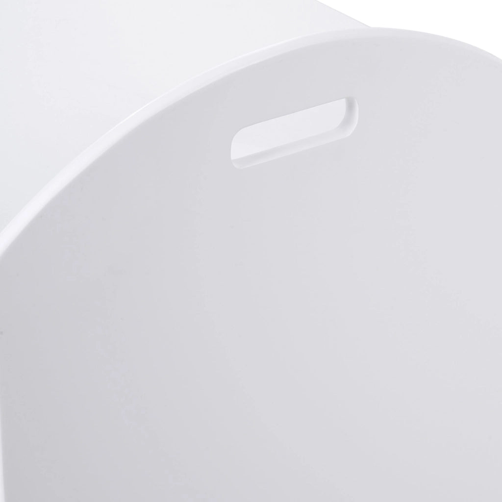 Baule Cassapanca Contenitore 62x40x46,5 cm in Legno  Bianco
