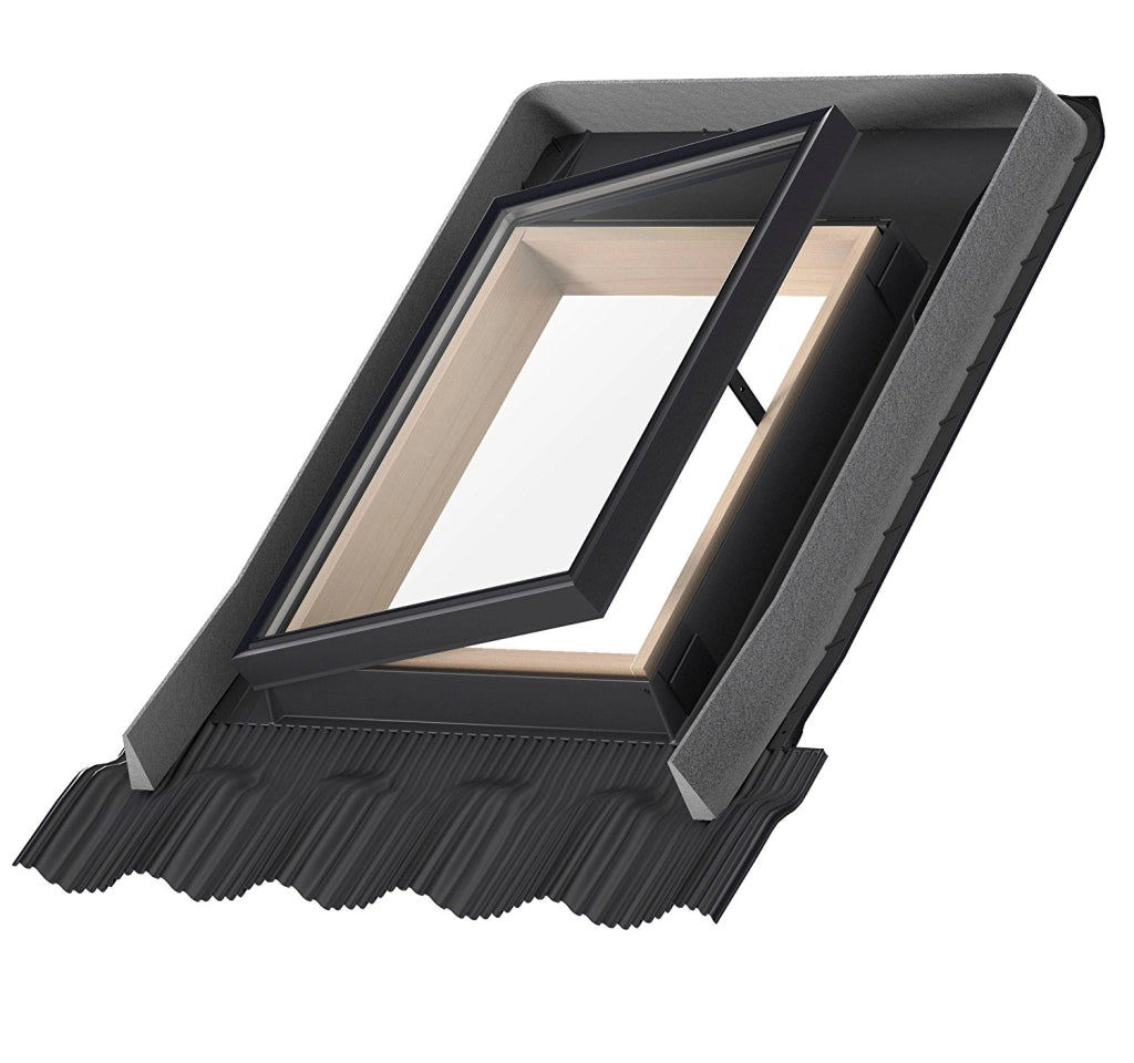 Lucernaio per tetto con vetro camera e telaio, 85x85cm Velta Velux VLT033