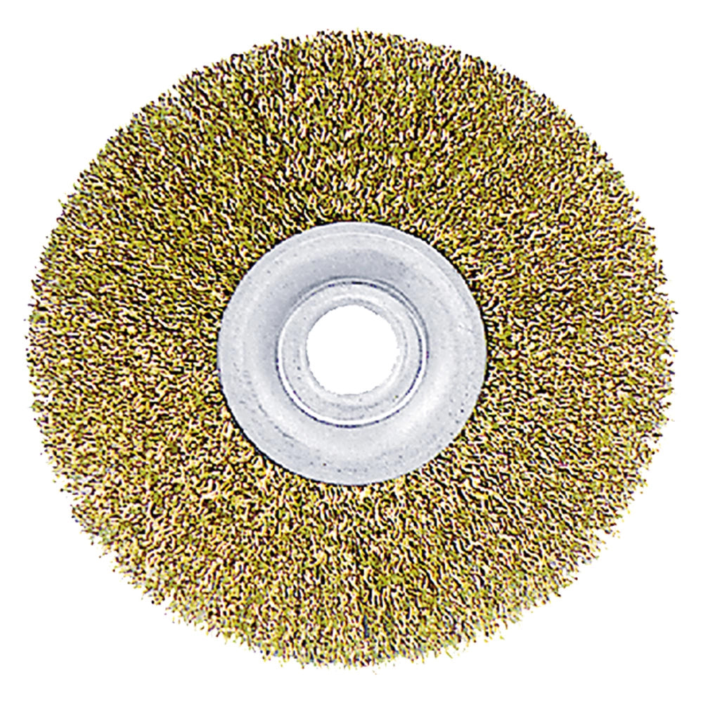 SPAZZOLA CIRCOLARE PER MOLA ø mm 200 - kit fori da mm. 16 a 25  - SIT