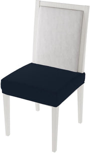 Sedile con Coprifondi senza Schienale - 1 Paio - Misura Standard - Flessibile - Tessuto di Alta Qualità - Adattamento Perfetto - Copertura di Sedia