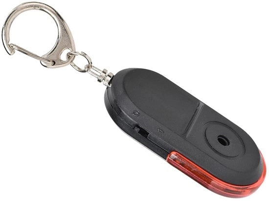 Cercatore di chiavi portatile con suono - Finder di chiavi con segnale acustico - Apparecchio anti-perdita - Comando a distanza senza fili - Portata di rilevamento 8-10 metri - Materiale ABS
