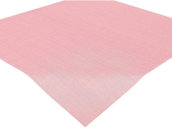 Tavolino in velluto Vienna, rosa, 85x85 cm, resistente ai macchiamenti, tovagliato per l'intero anno